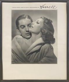 Tyrone Power & Loretta Young Photo Print by Hurrell