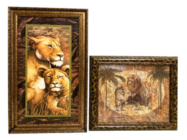 Probably Maitland Smith Lions Prints