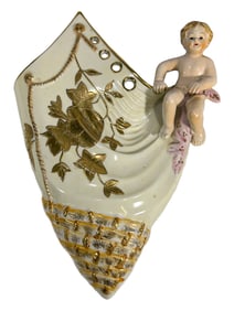 Vintage Porcelain Wall Bracket