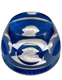 G. Washington, Baccarat The Franklin Mint 1977 Paperweight