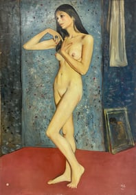 Marc Olivier GREGOIRE (1897-1991) French Nude Painting