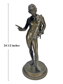 Benedetto BOSCHETTI (1820-1860) Italian Bronze Sculpture