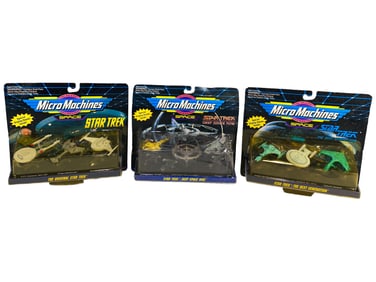 Star Trek Micro Machines Starships Toys