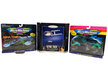 Star Trek Micro Machines Starships Toys