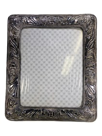 Large 950 Silver Hand Made Picture Frame