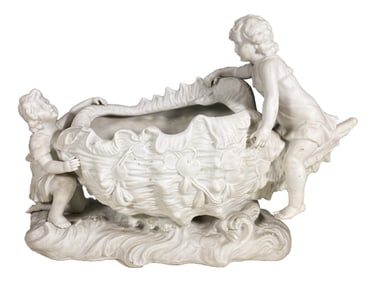 Vintage Girls Bisque Porcelain Fig