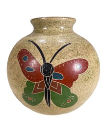 Vintage Nicaraguan Pottery Vase