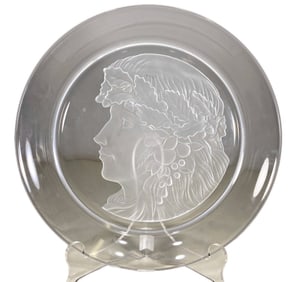 Mid Century Mikasa, Japan Glass Plate
