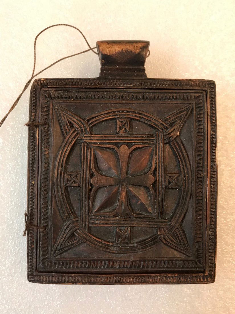 Ethiopian Coptic Hand Painted Wooden Altar Icon (1 of 8)