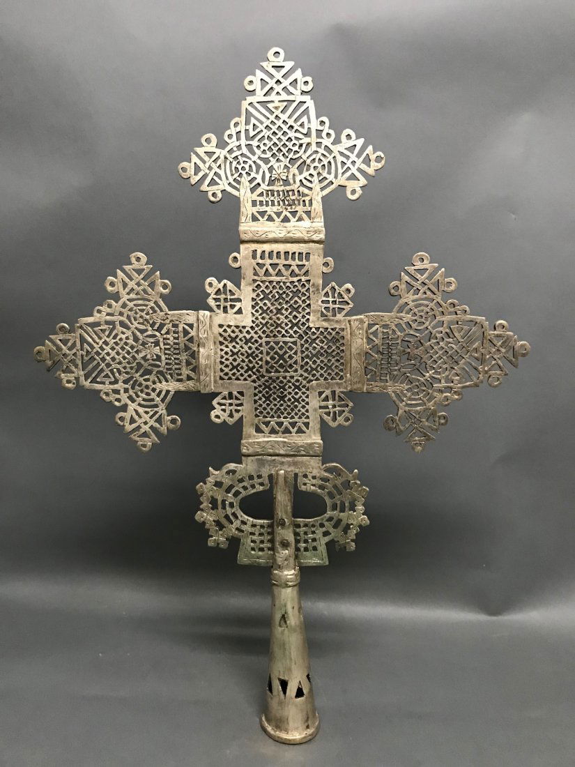 Ethiopian Processional Coptic Cross (1 of 8)