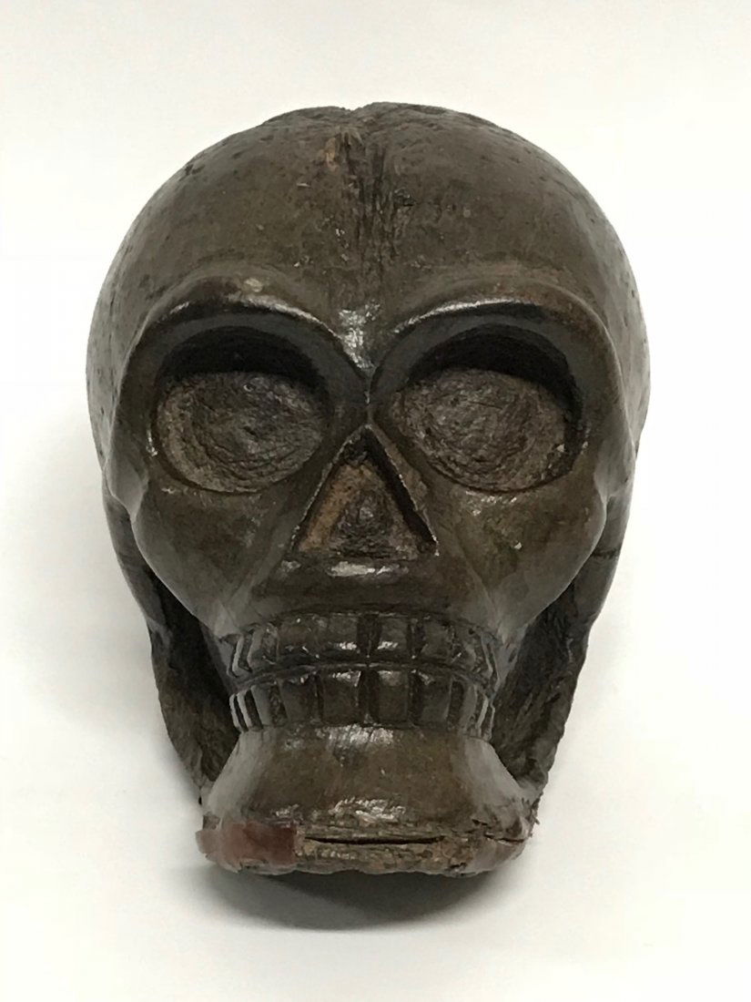 Skull Paper Mache Pattern/Sculpture (1 of 6)