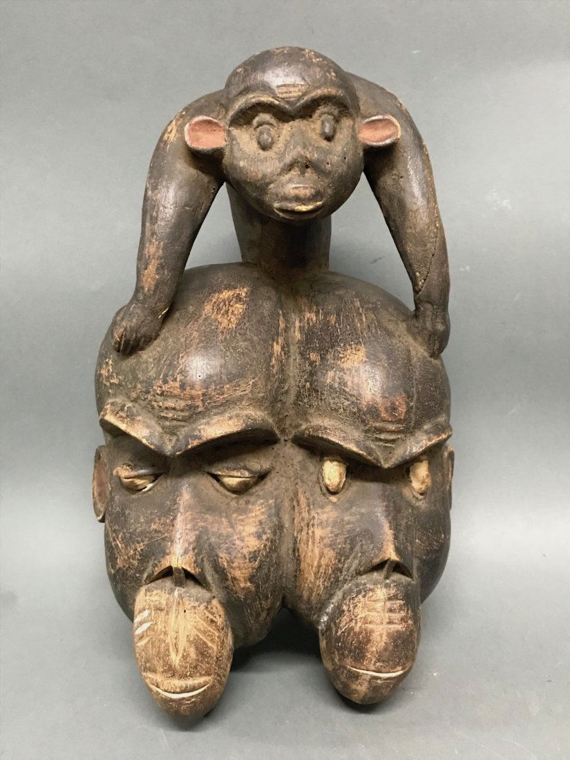 Bulu Double Face Monkey Mask (1 of 8)