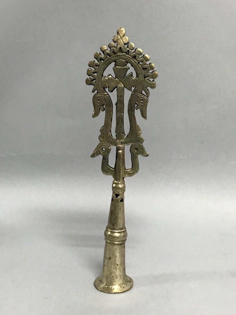 Ethiopian Processional Coptic Cross (1 of 6)