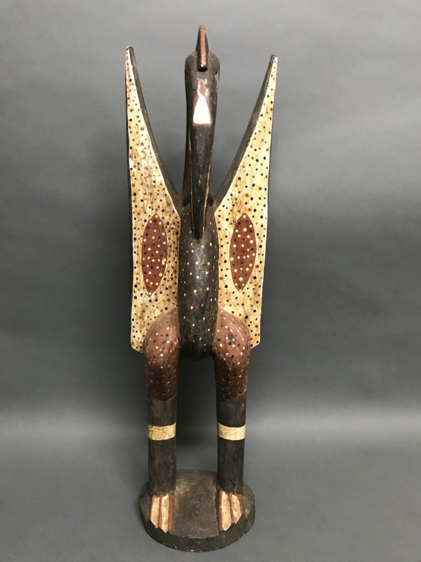 Painted Senufo Bird (1 of 7)