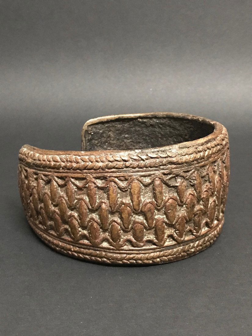 Nigerian Bronze Currency Bracelet (1 of 6)
