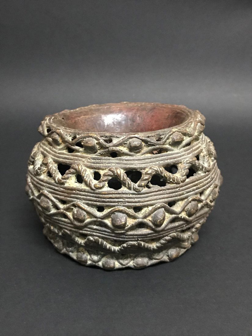 Nigerian Bronze Currency Bracelet (1 of 6)