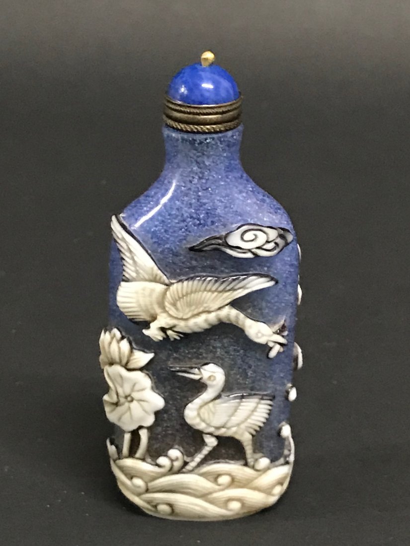 Overlay Peking Glass Snuff Bottle (1 of 7)