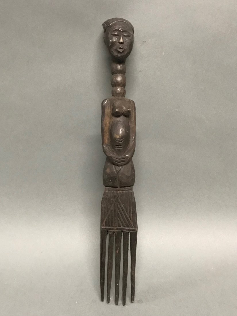 Ashanti Wooden Comb (1 of 6)