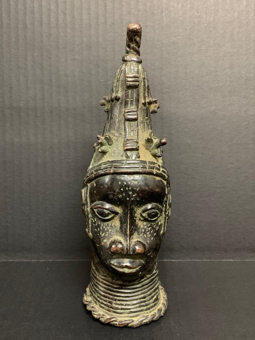 Benin Bronze Head (1 of 6)