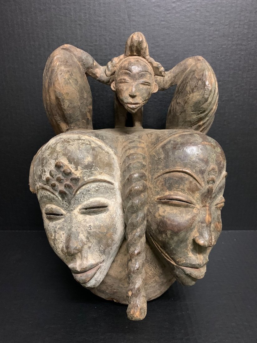 Double Head Punu Mask (1 of 7)