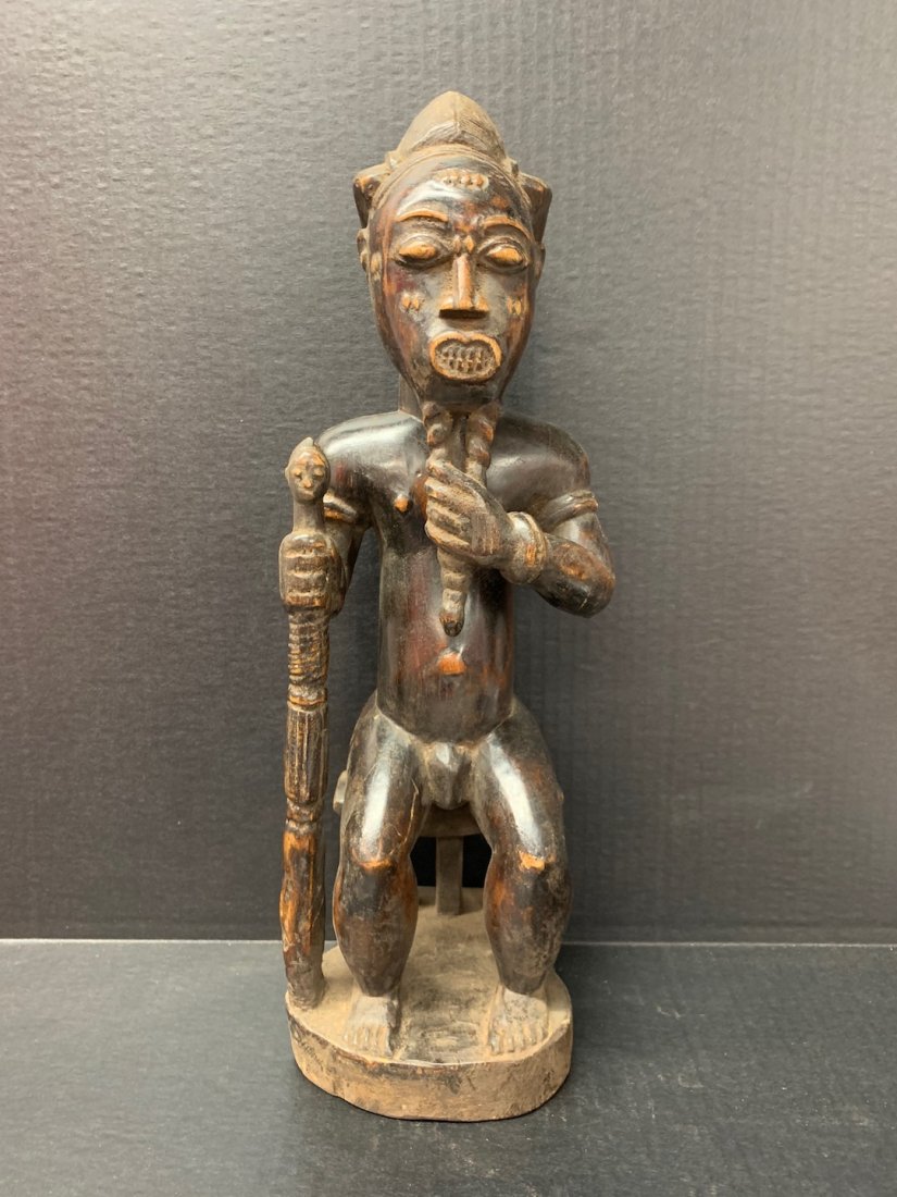 Chief Baule Soldier Statue (1 of 6)