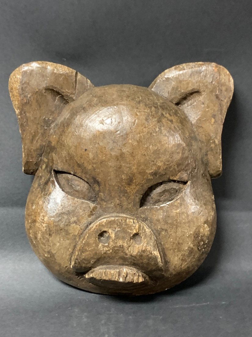 Pig Face Papermache Mold (1 of 6)
