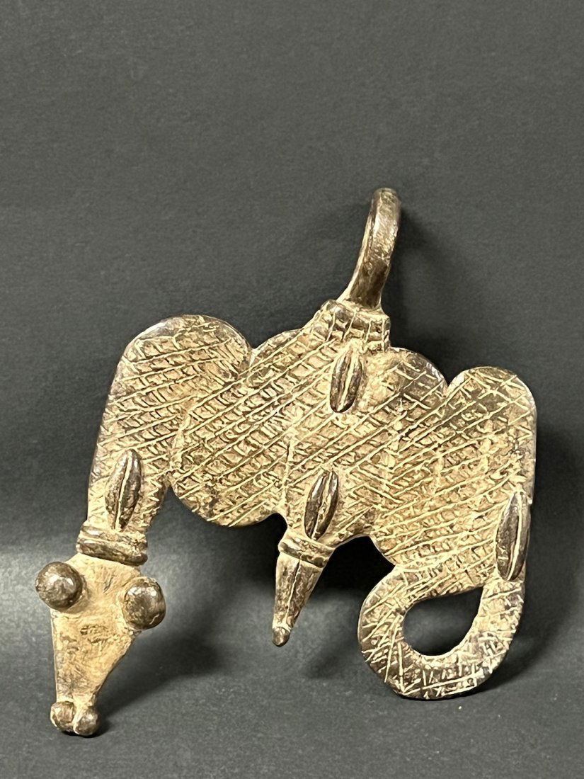 Lobi Snake Bronze Currency/Goldweight Sculpture (1 of 5)