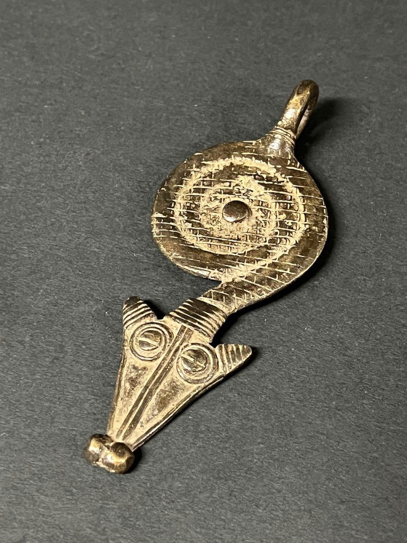 Lobi Snake Bronze Currency/Goldweight Sculpture (1 of 5)