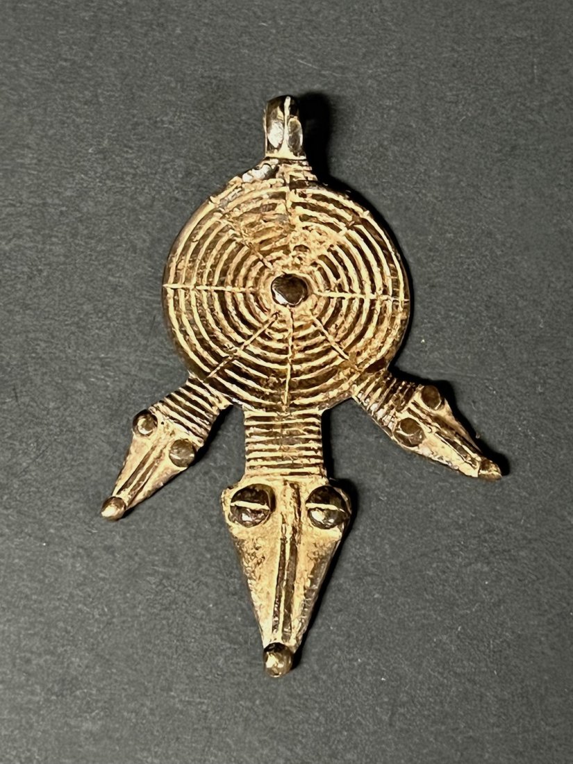 Lobi Snake Bronze Currency/Goldweight Sculpture (1 of 5)