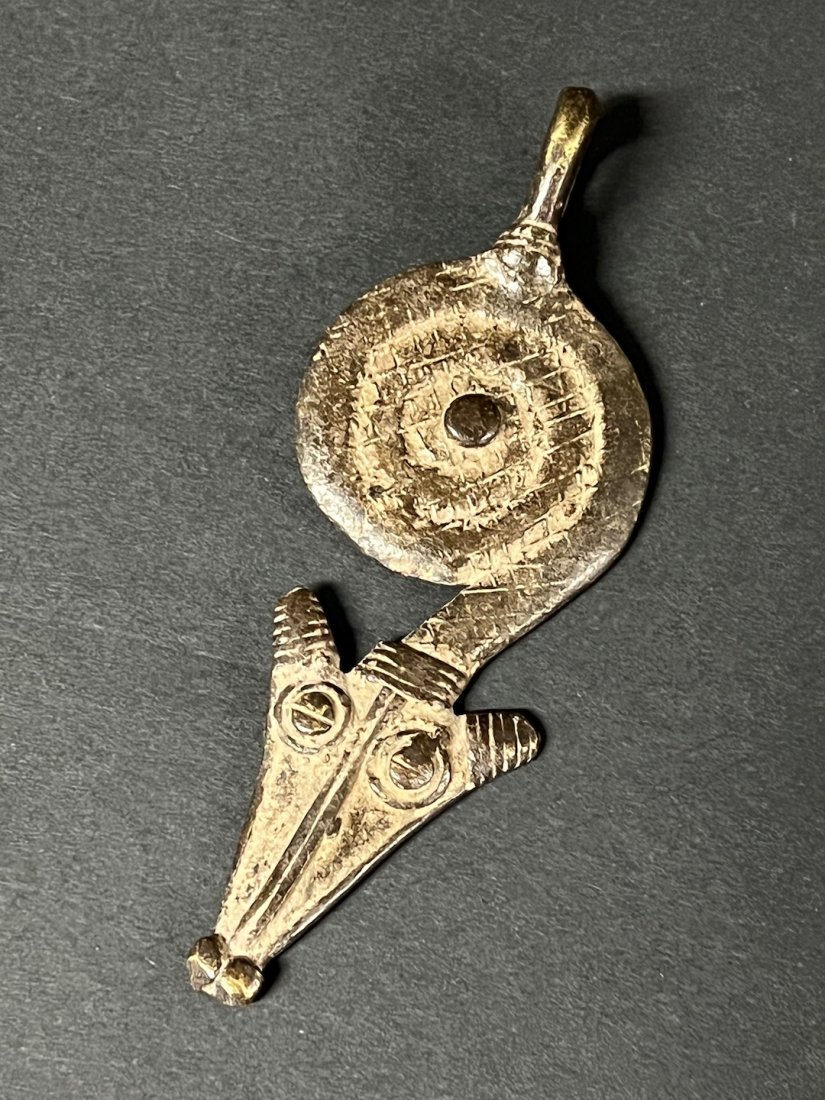 Lobi Snake Bronze Currency/Goldweight Sculpture (1 of 5)