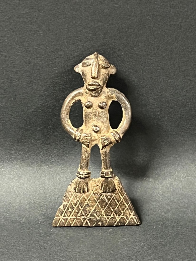 Lobi Bronze Currency/Goldweight Sculpture (1 of 5)