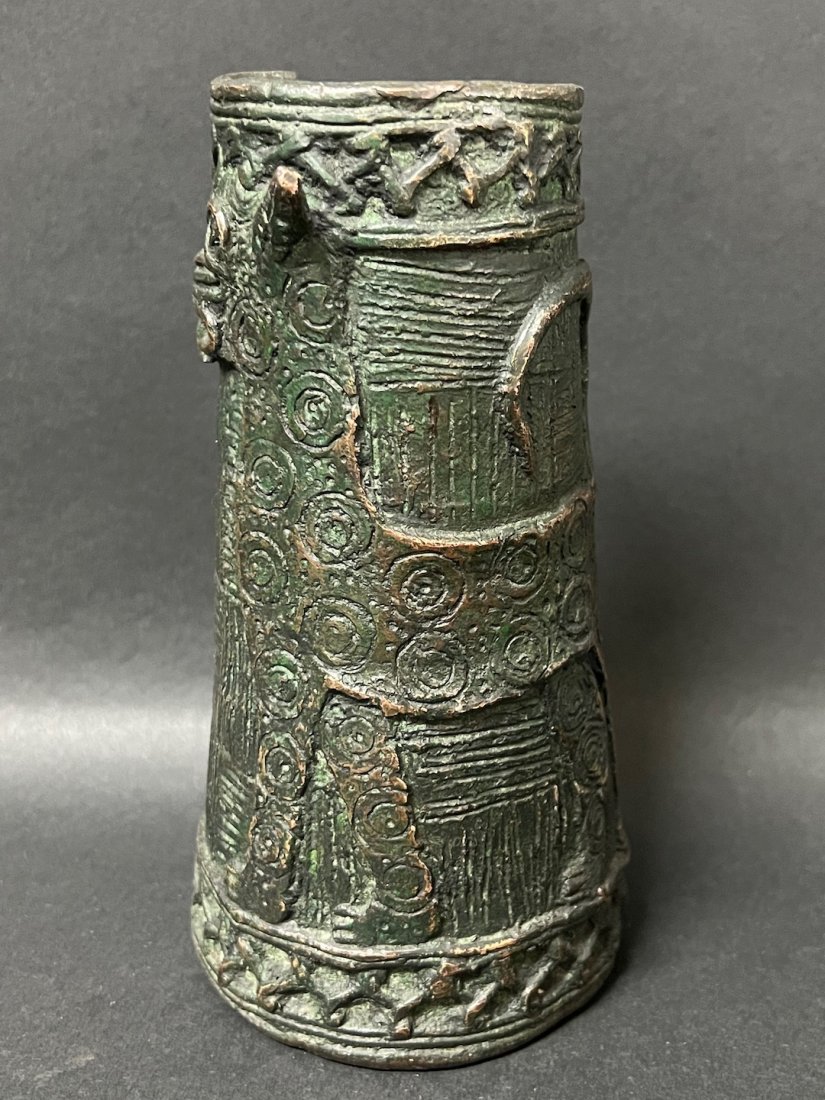 Bronze Nigerian Currency Bracelet (1 of 8)