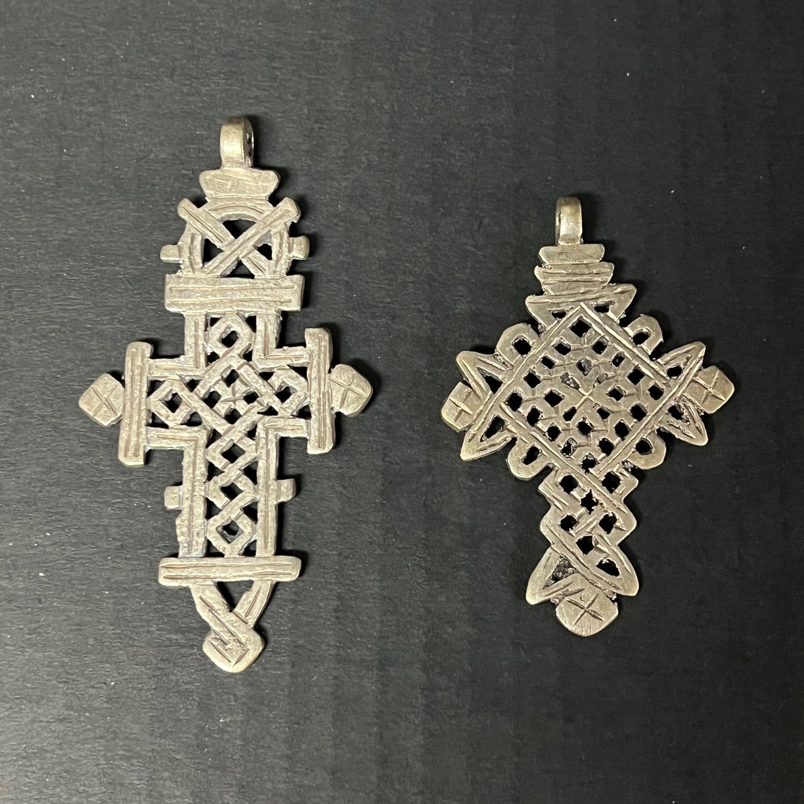 Ethiopian Coptic Cross Pendant 2 Pcs. (1 of 6)