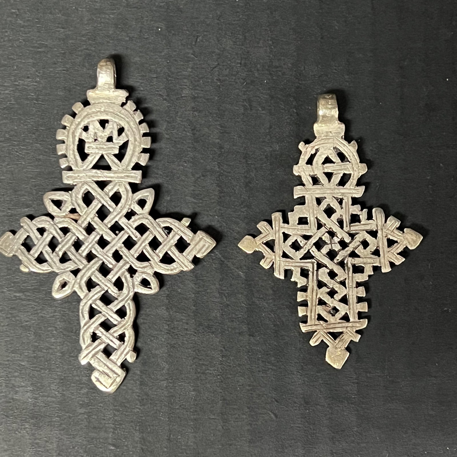 Ethiopian Coptic Cross Pendant 2 Pcs. (1 of 6)