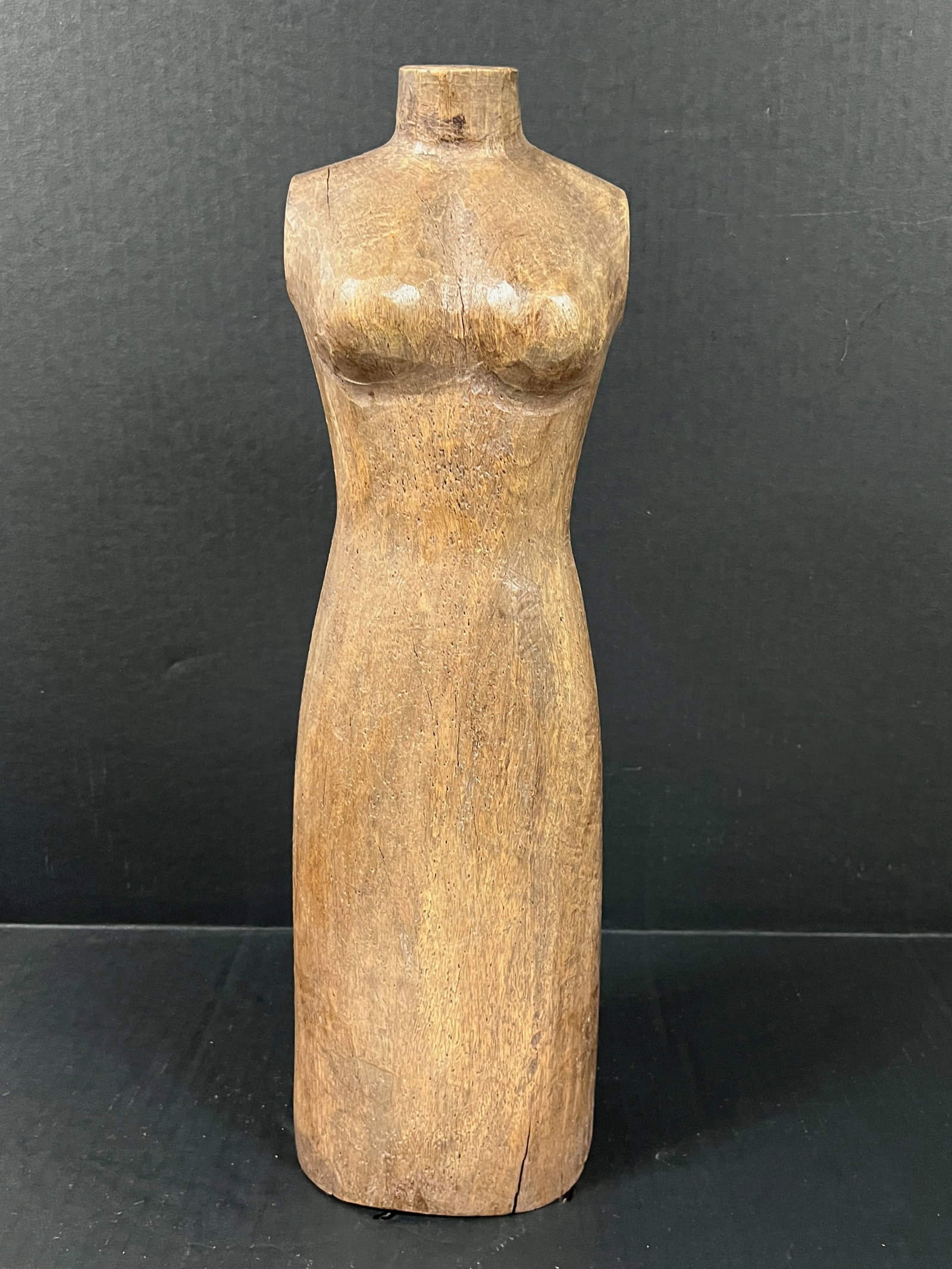 Carved Wood Mannequin - Torso (1 of 6)