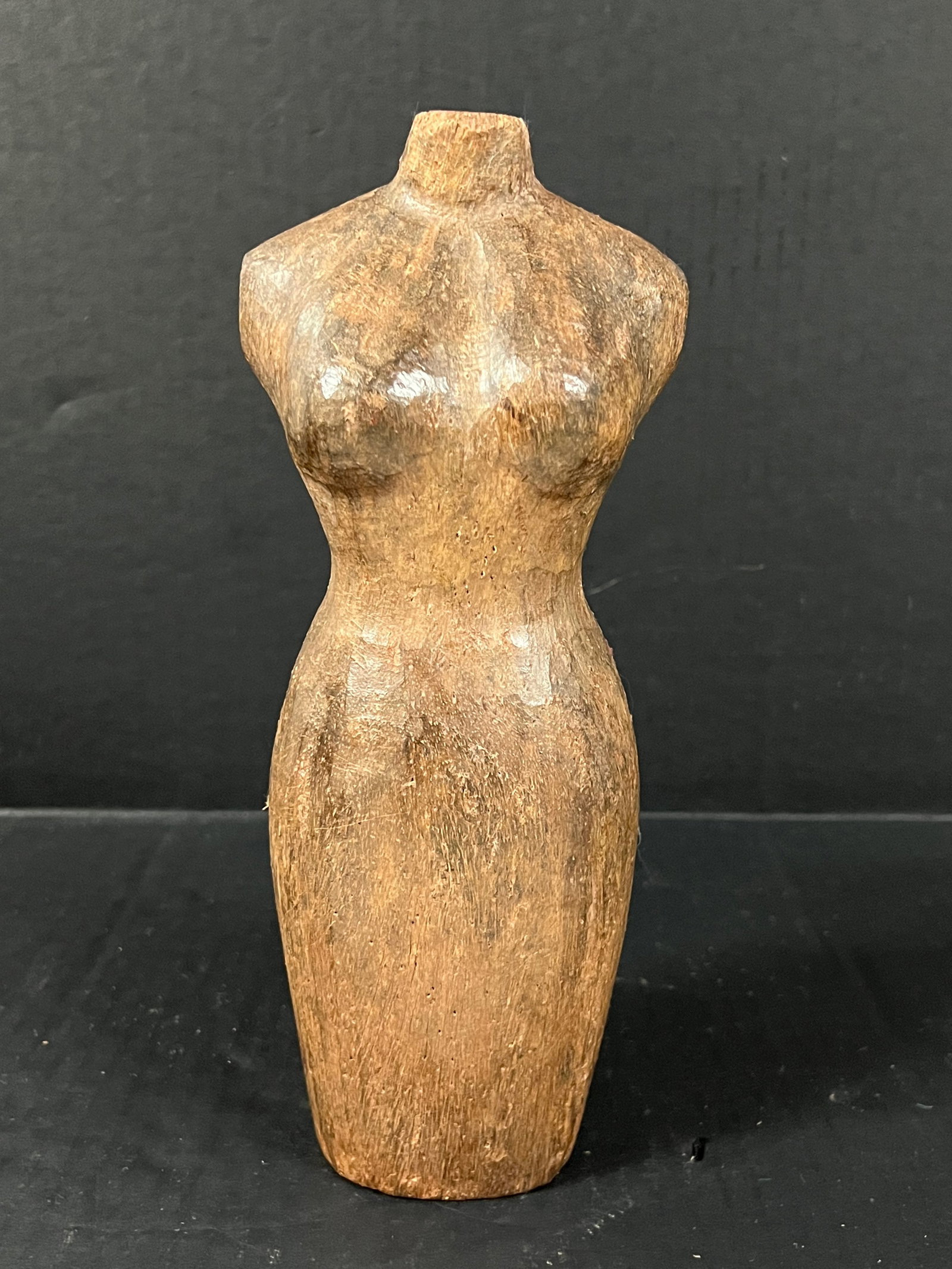 Carved Wood Mannequin - Torso (1 of 5)