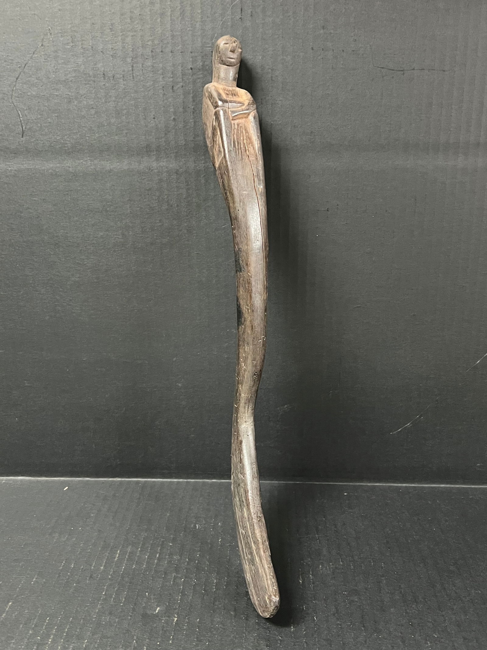 Philippine Ifugao Carved Wood Bulul Rice Farm Tools (1 of 6)