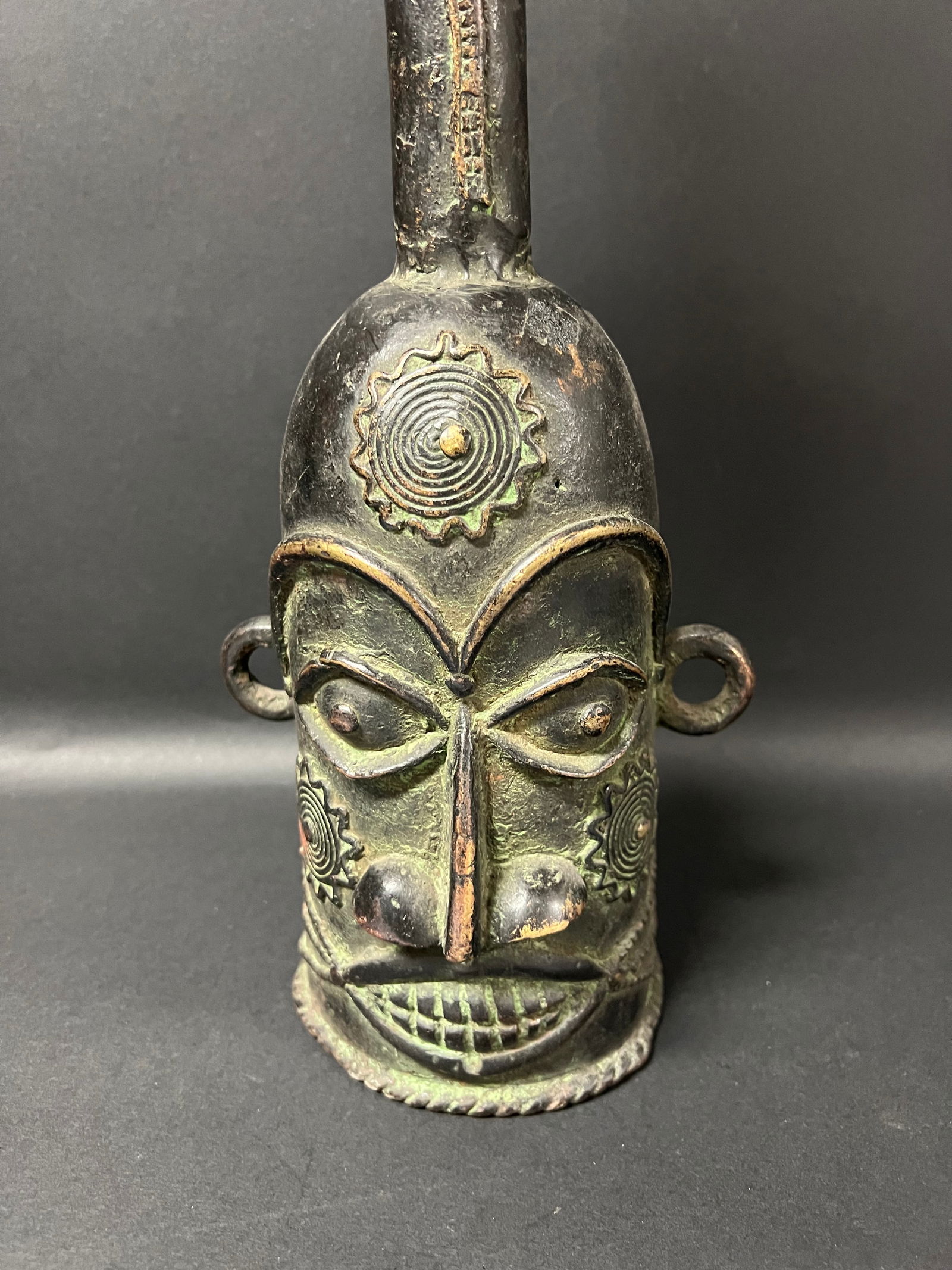 Benin Bronze Bell - 2