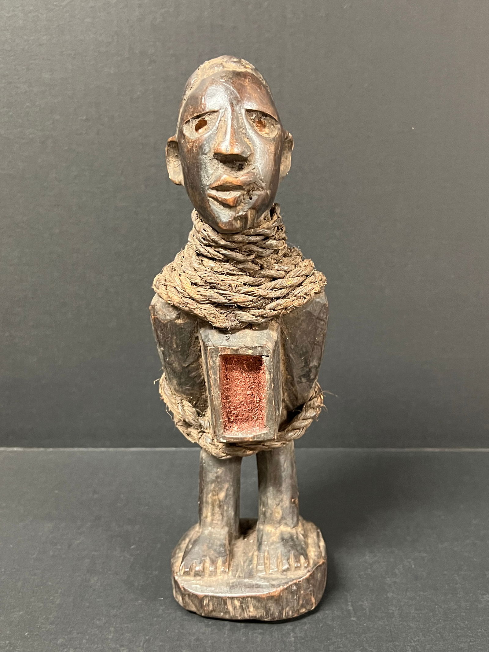 Carved Wood Bacongo Fetish Statue (1 of 5)