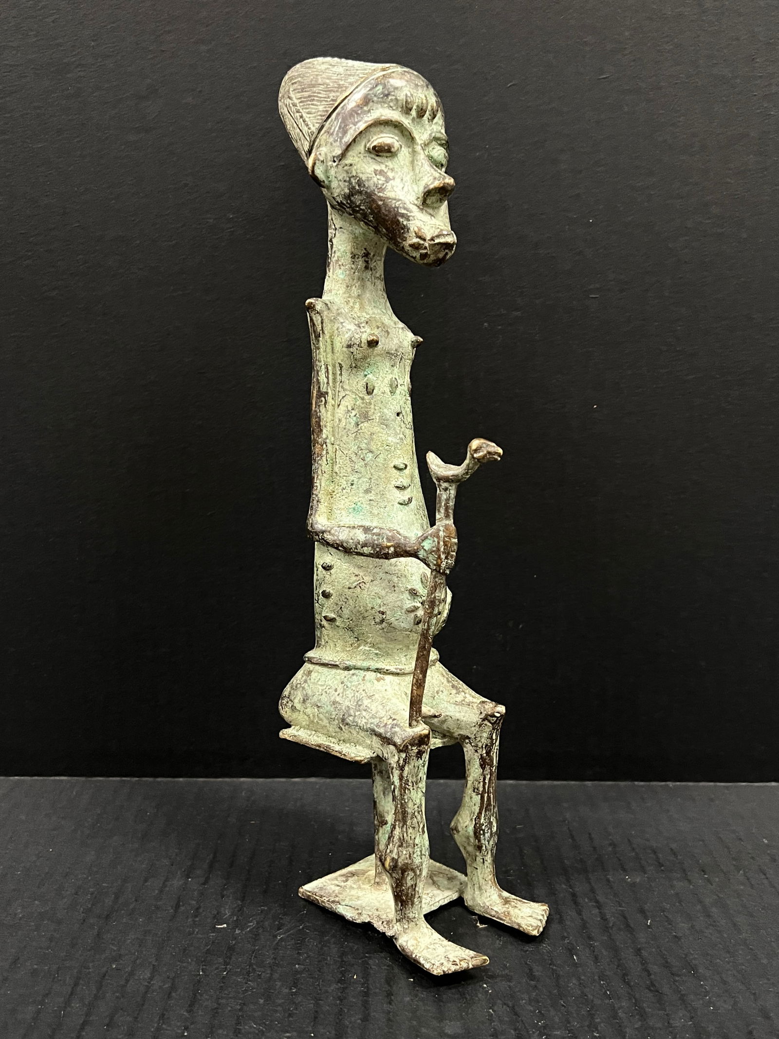 Bronze Baule Statue - 3