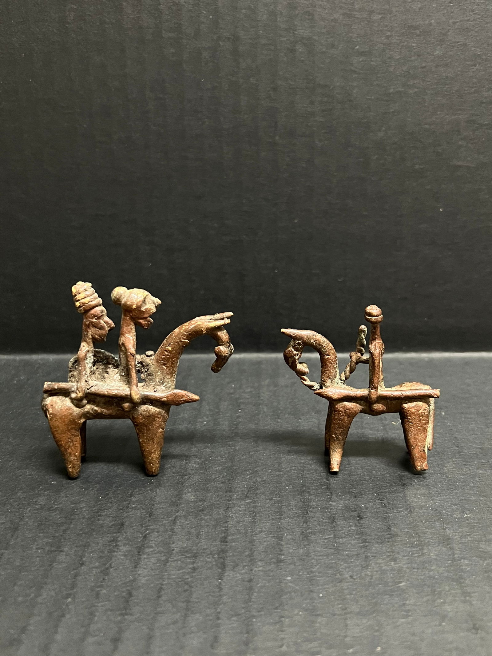 Bronze Kotoko Horseman - 2