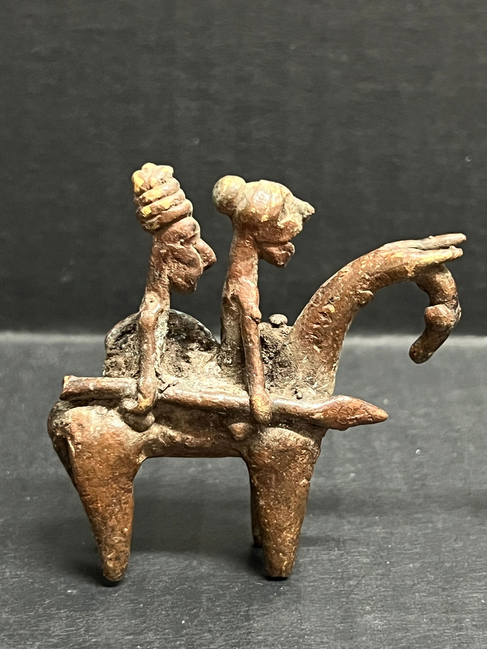 Bronze Kotoko Horseman - 4