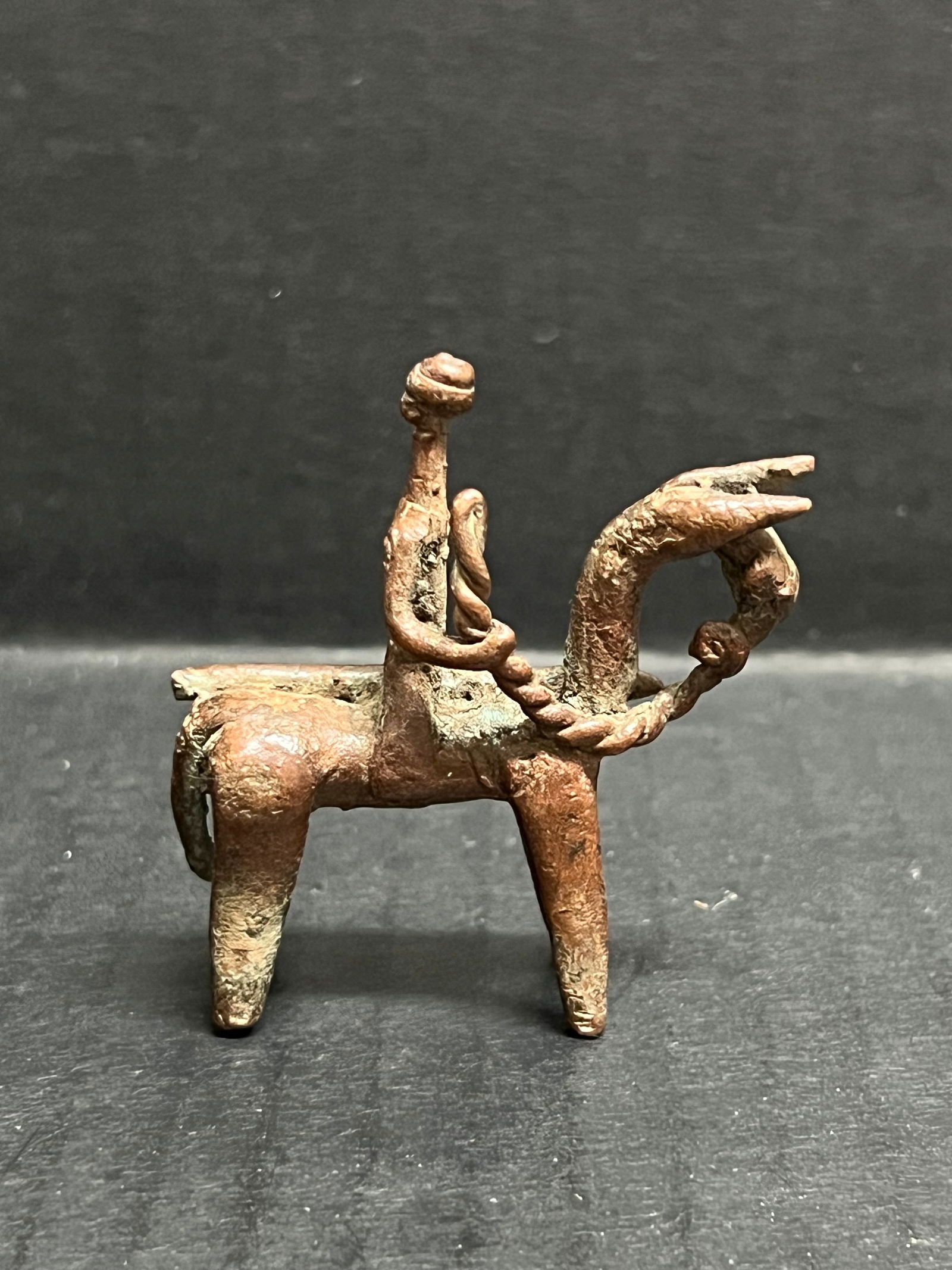 Bronze Kotoko Horseman - 7