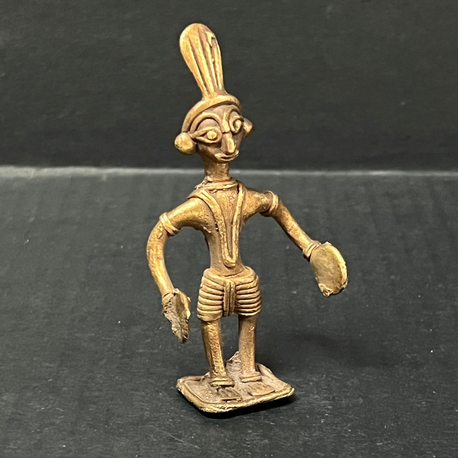 Bronze Akan Statue - 2