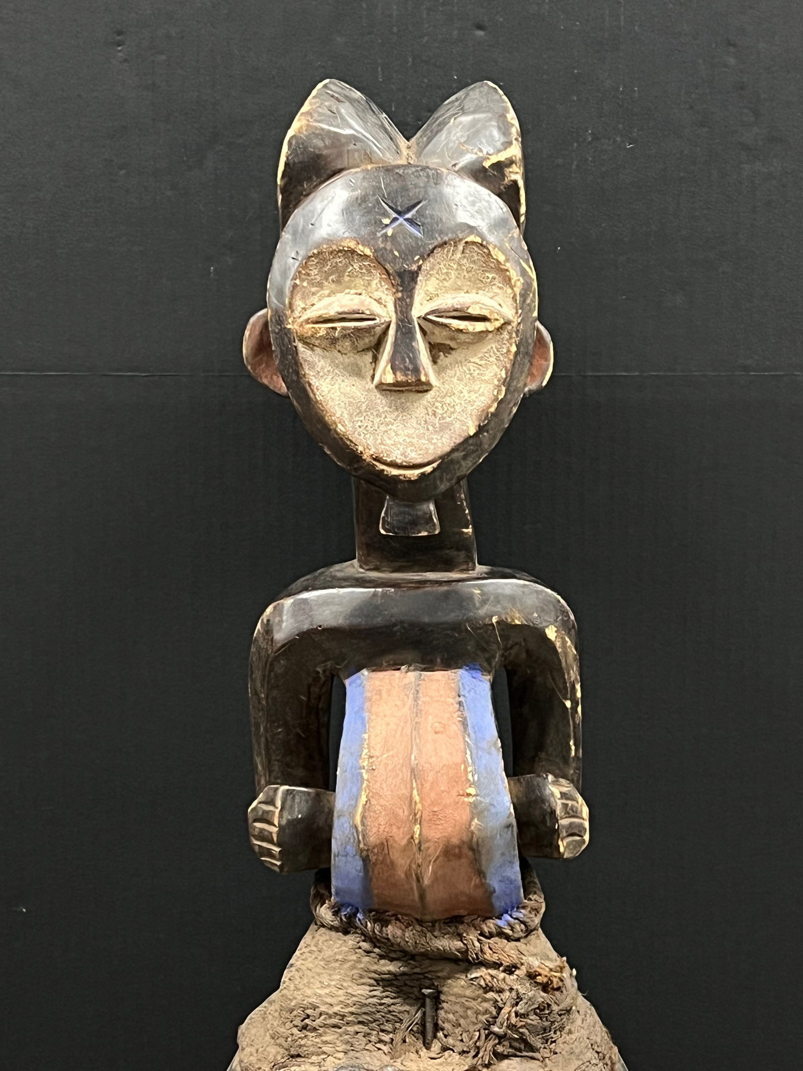 Large Kwele Helmet Mask - 3