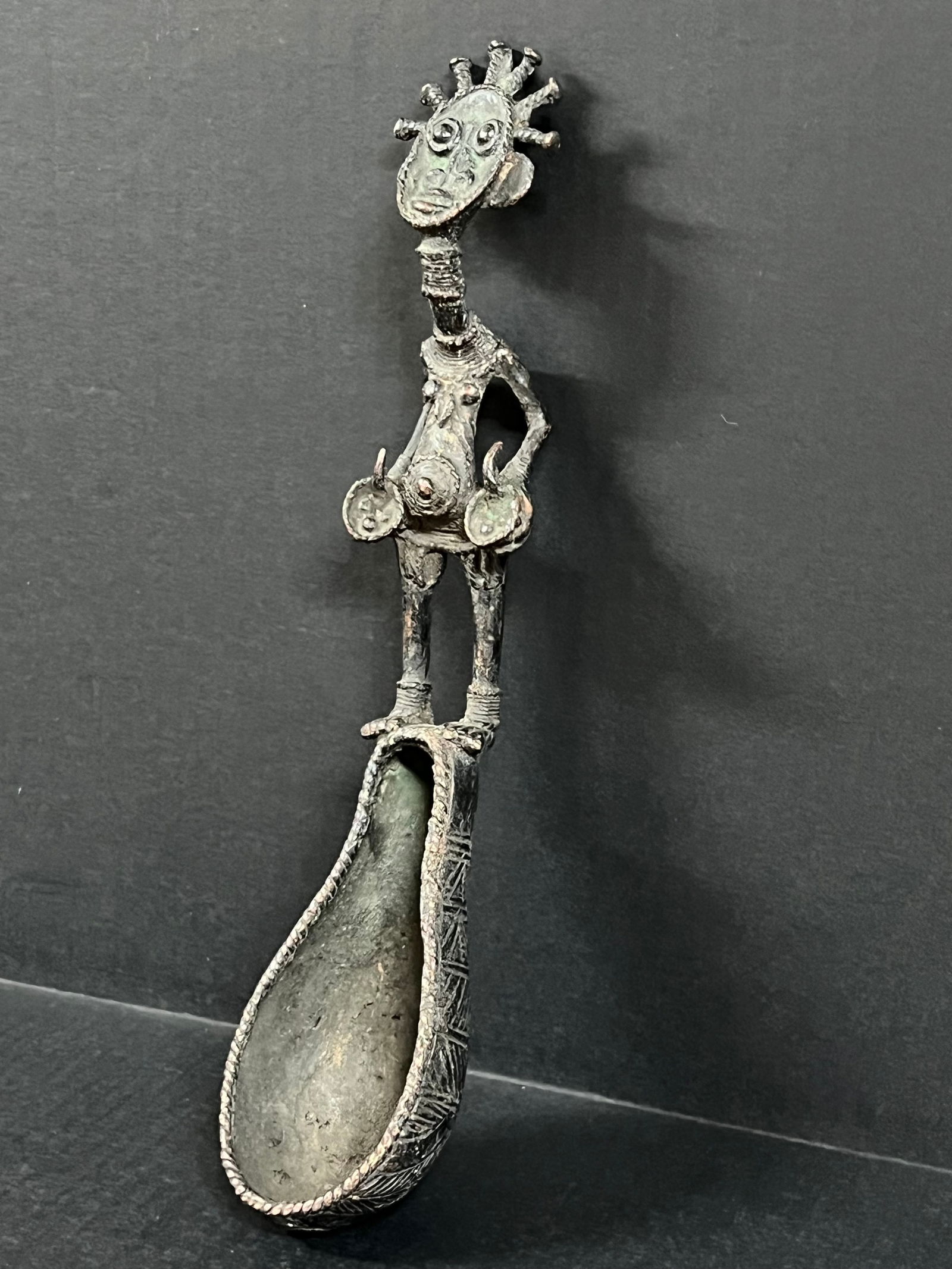 Dogon Bronze Spoon - 4
