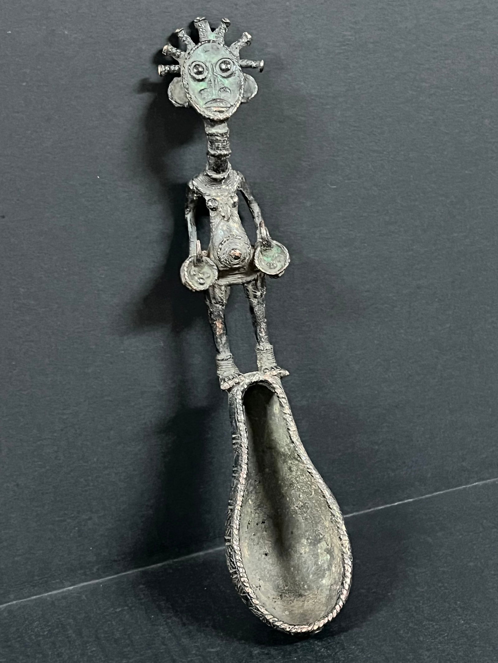 Dogon Bronze Spoon - 5