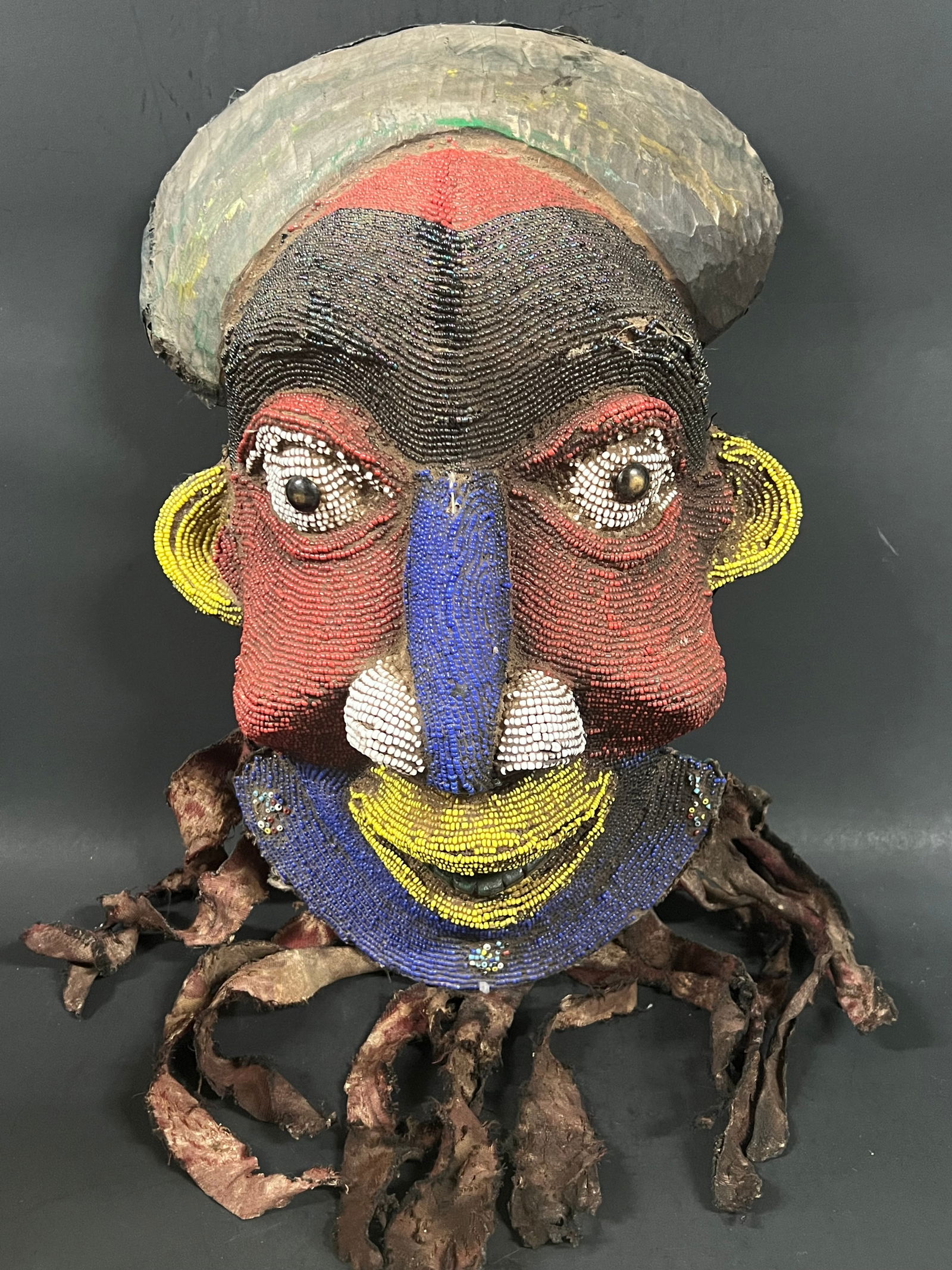 Bamileke Beaded Mask - 4