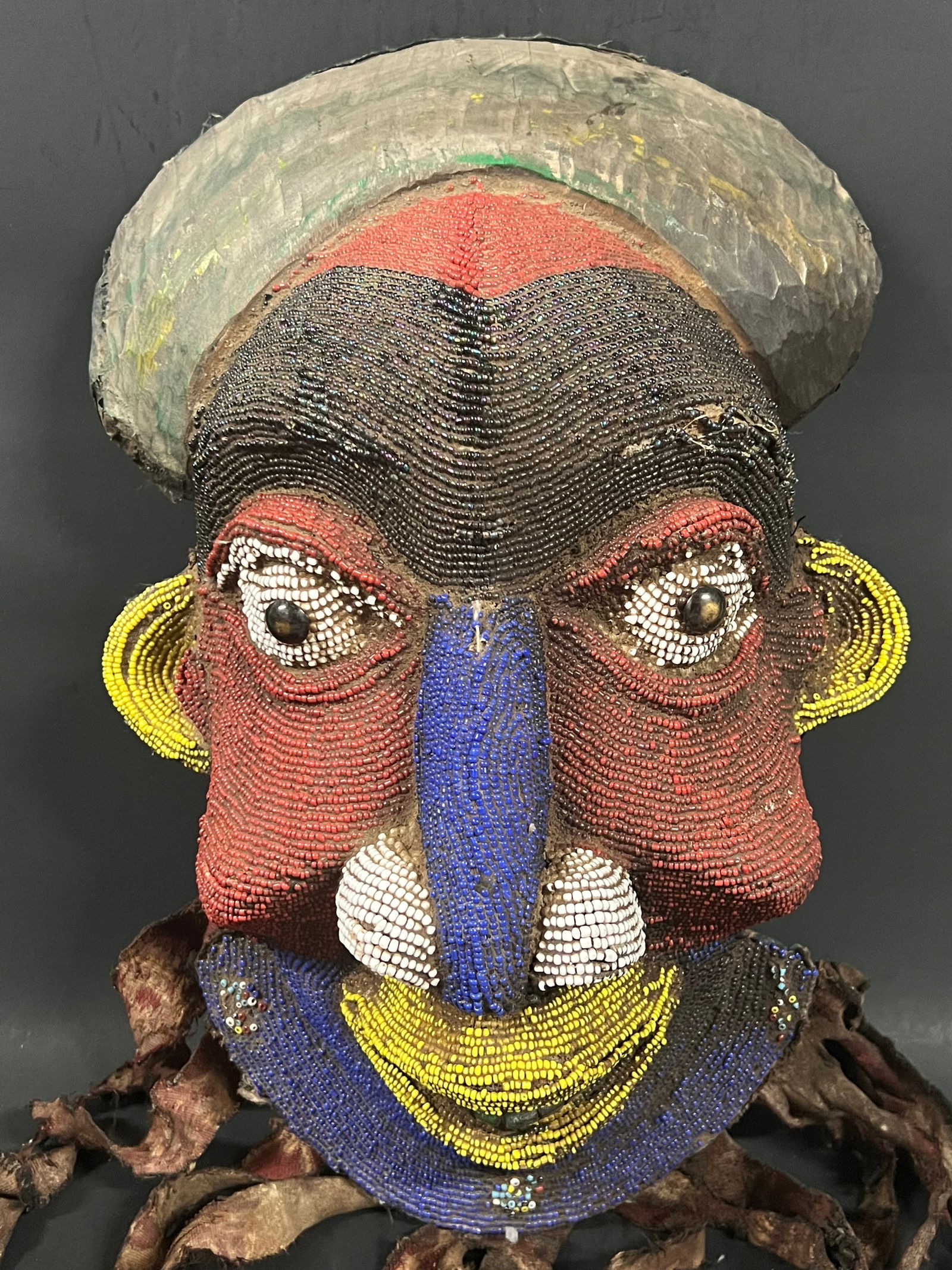 Bamileke Beaded Mask - 7