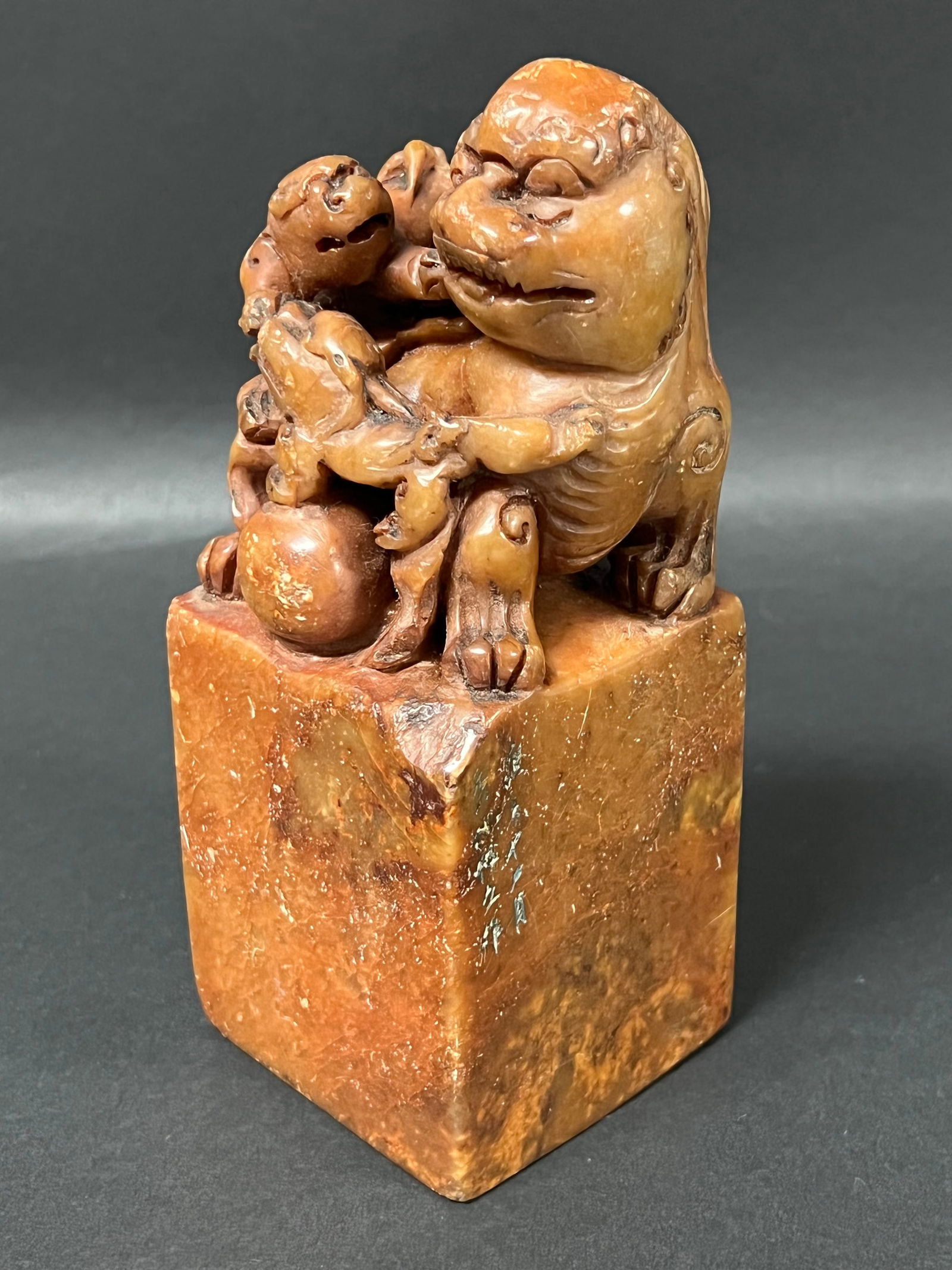 Soapstone Seal/Stamp - 3